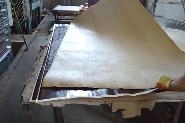 Composite technology wood leather workshop